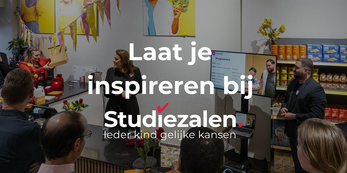 Inspiratiesessie bij Stichting Studiezalen, 15 September | Event in Amsterdam | AllEvents