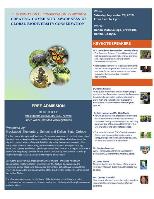 1st International Conservation Symposium At Dalton State Stem Dalton