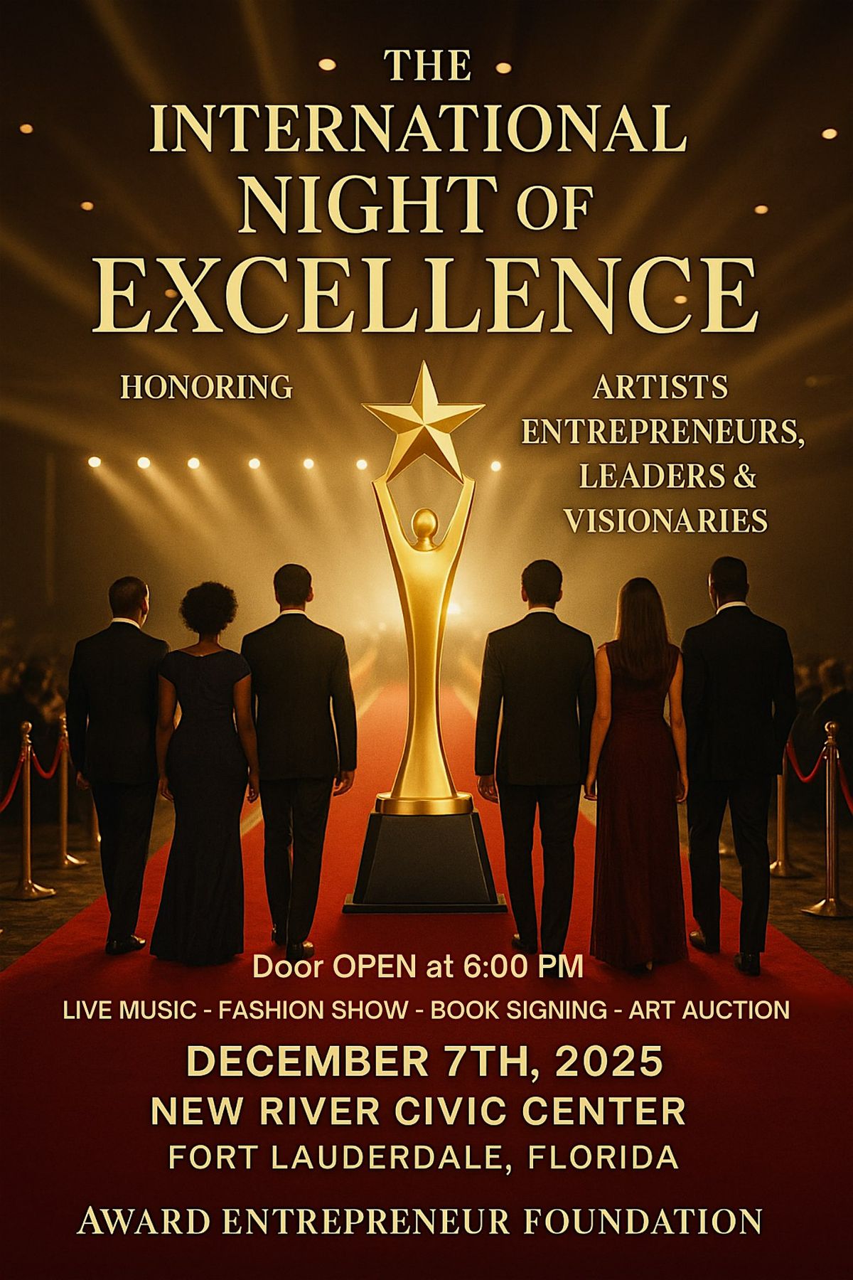 The INTERNATIONAL NIGHT of EXCELENCE, 7 December | Event in Sunrise | AllEvents