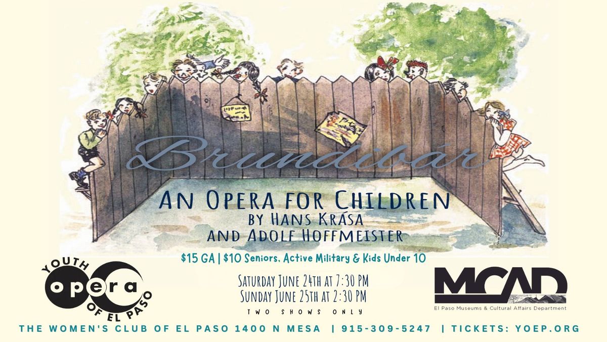 Youth Opera Of El Paso at Philanthropy Theatre, 6 March | Event in El Paso | AllEvents