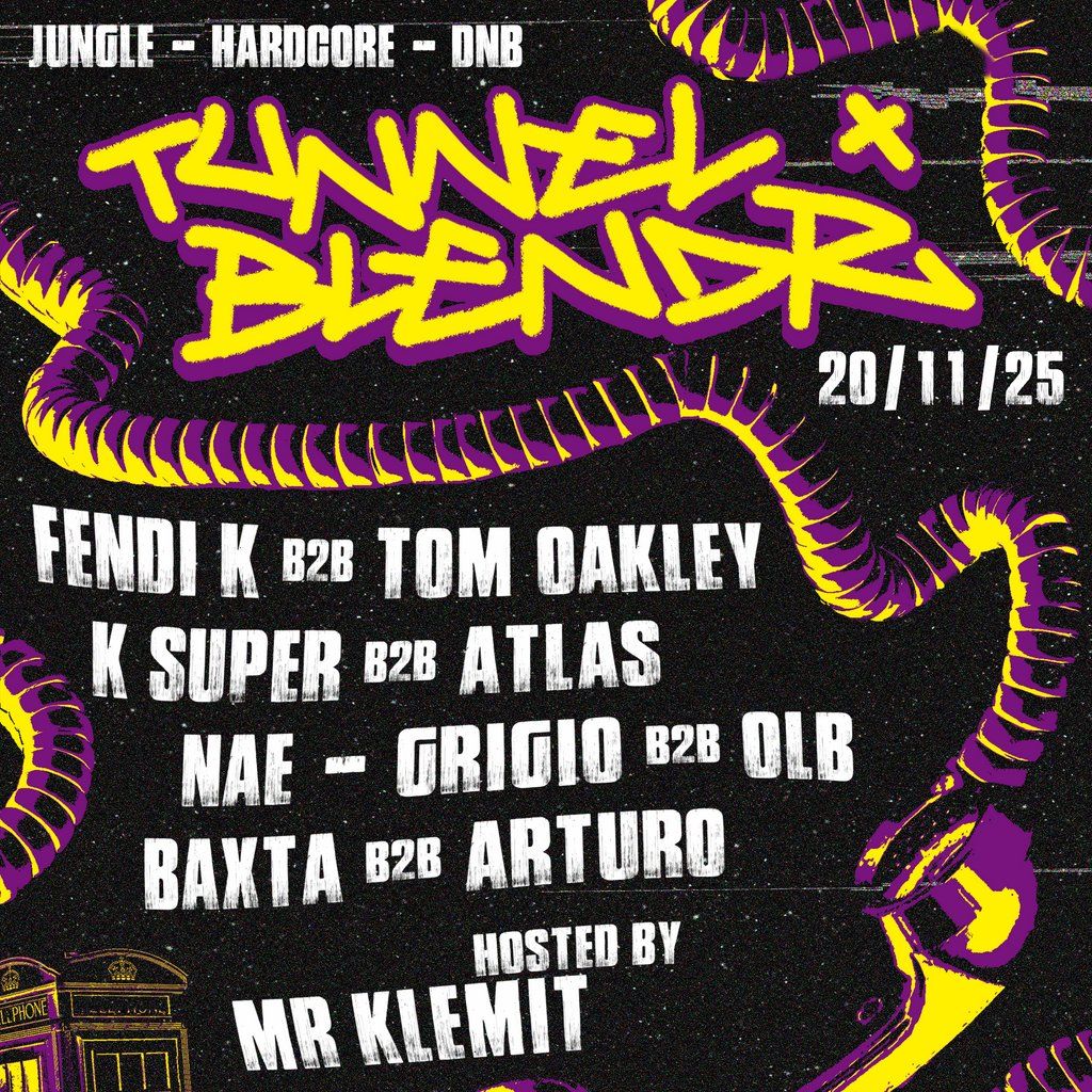 Tunnel X Blendr, 20 November | Event in Manchester | AllEvents