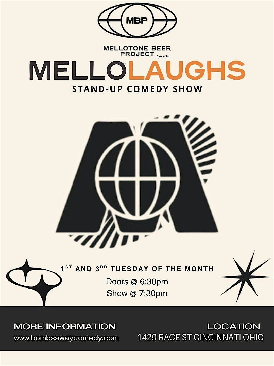 Mello Laughs Comedy Showcase, 17 February | Event in Cincinnati | AllEvents