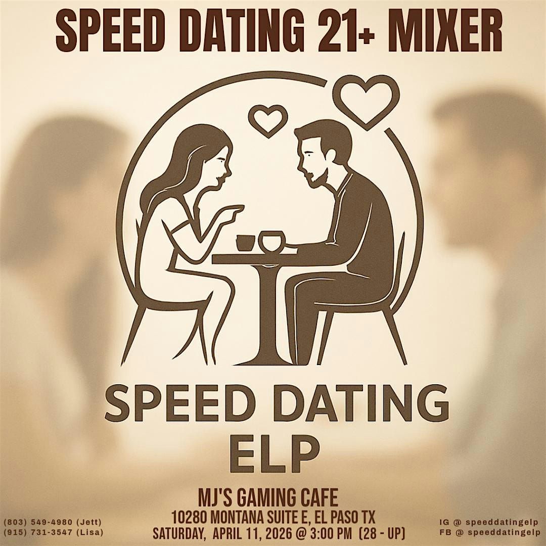 Match & Play: 21+ Gaming Speed Dating Experience, 11 April | Event in El Paso | AllEvents