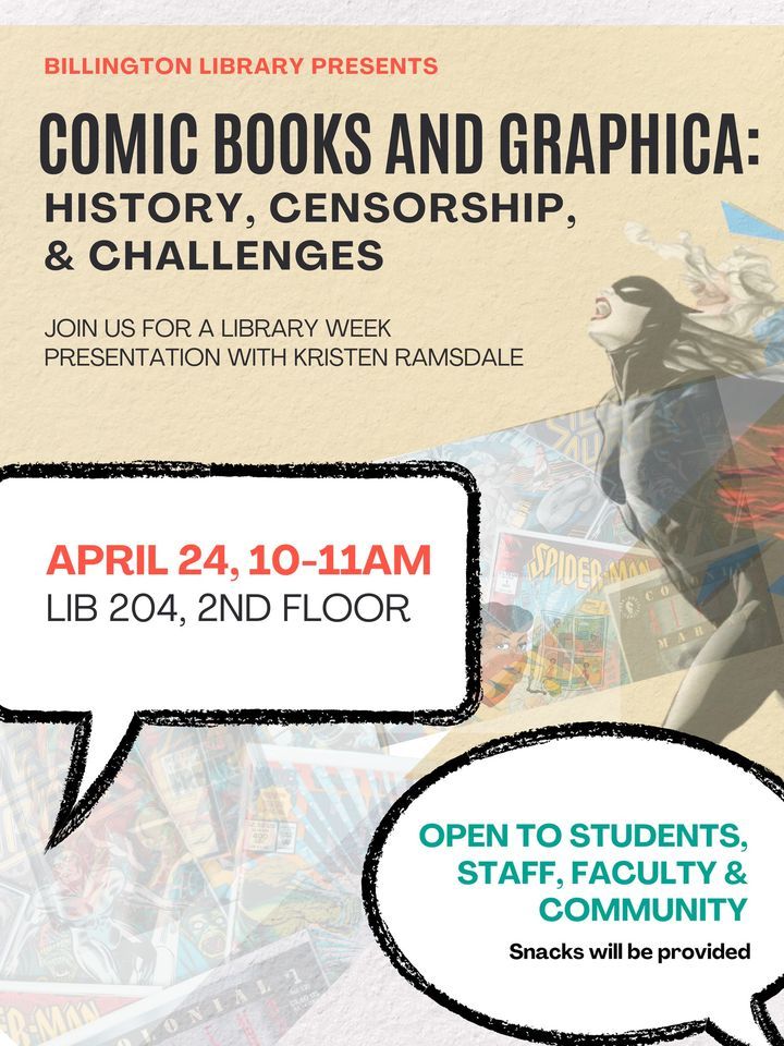 Comic Books and Graphica History, Censorship, & Challenges JCCC
