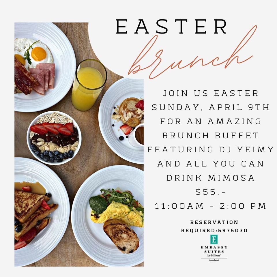 Easter Brunch, Embassy Suites Aruba Resort, Oranjestad, April 9 2023