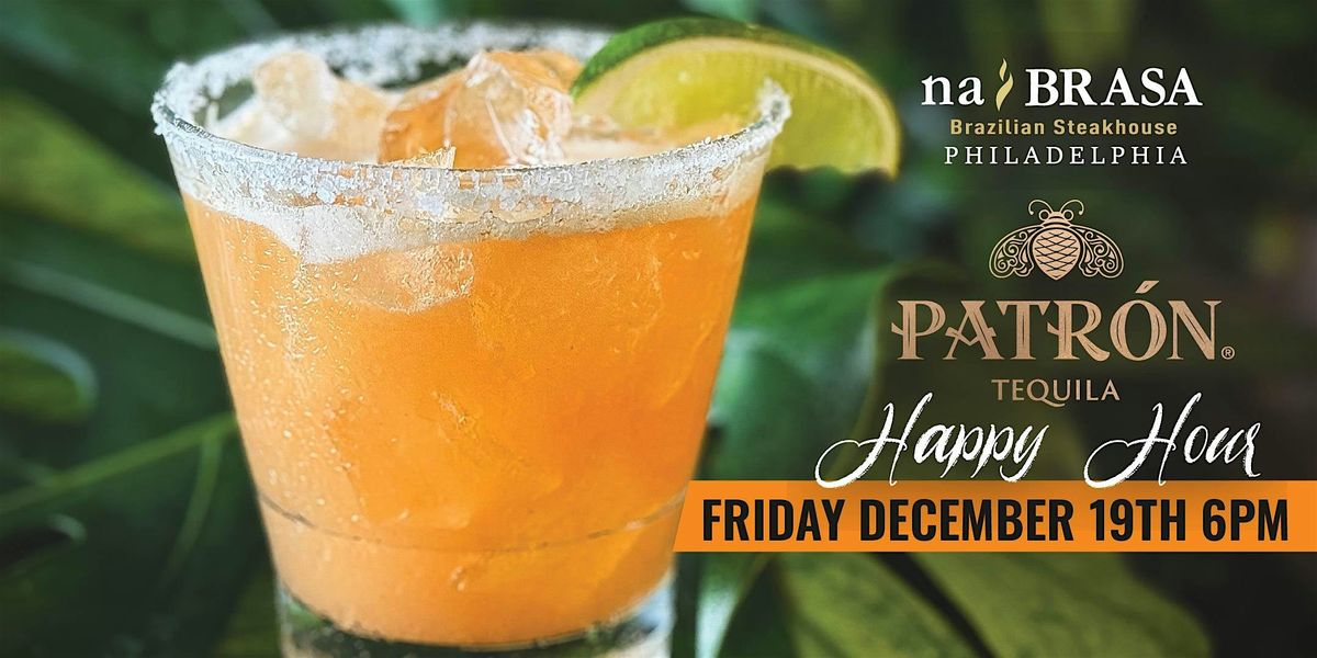Patron Happy Hour, 19 December | Event in Philadelphia | AllEvents