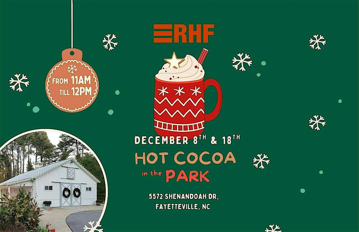 Hot Cocoa & S’mores at RHF!, 8 December | Event in Fayetteville | AllEvents