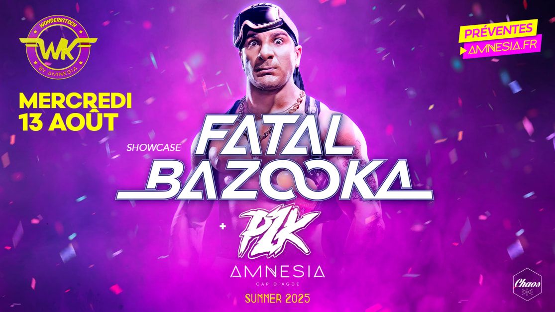 Fatal Bazooka in Agde, 13 August | Event in Agde | AllEvents