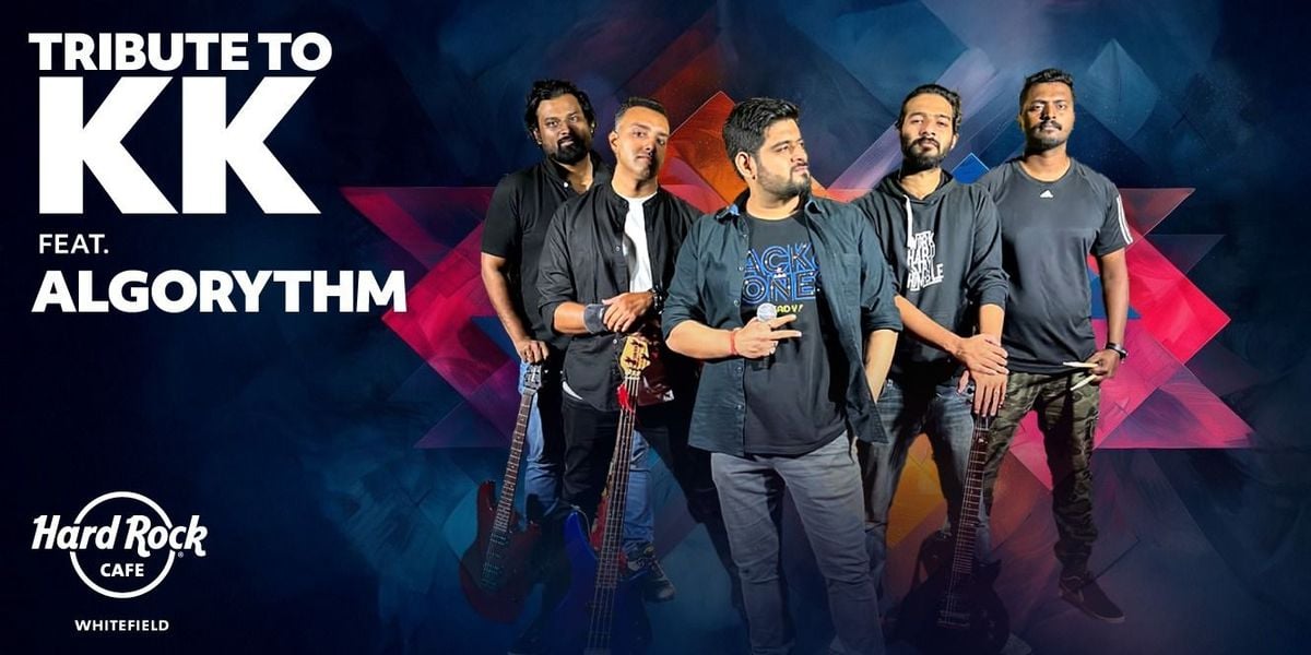 Tribute to KK Ft. Algorythm, 9 August | Event in Bangalore | AllEvents