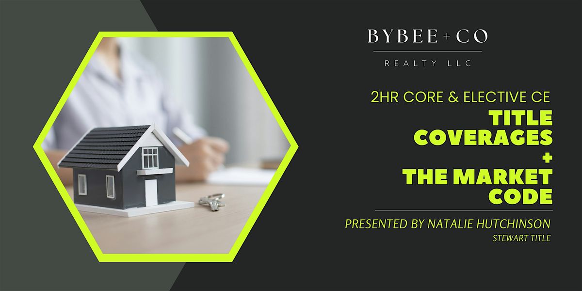 2HR CE: Title Coverage & The Market Code, 6 January | Event in Salem | AllEvents