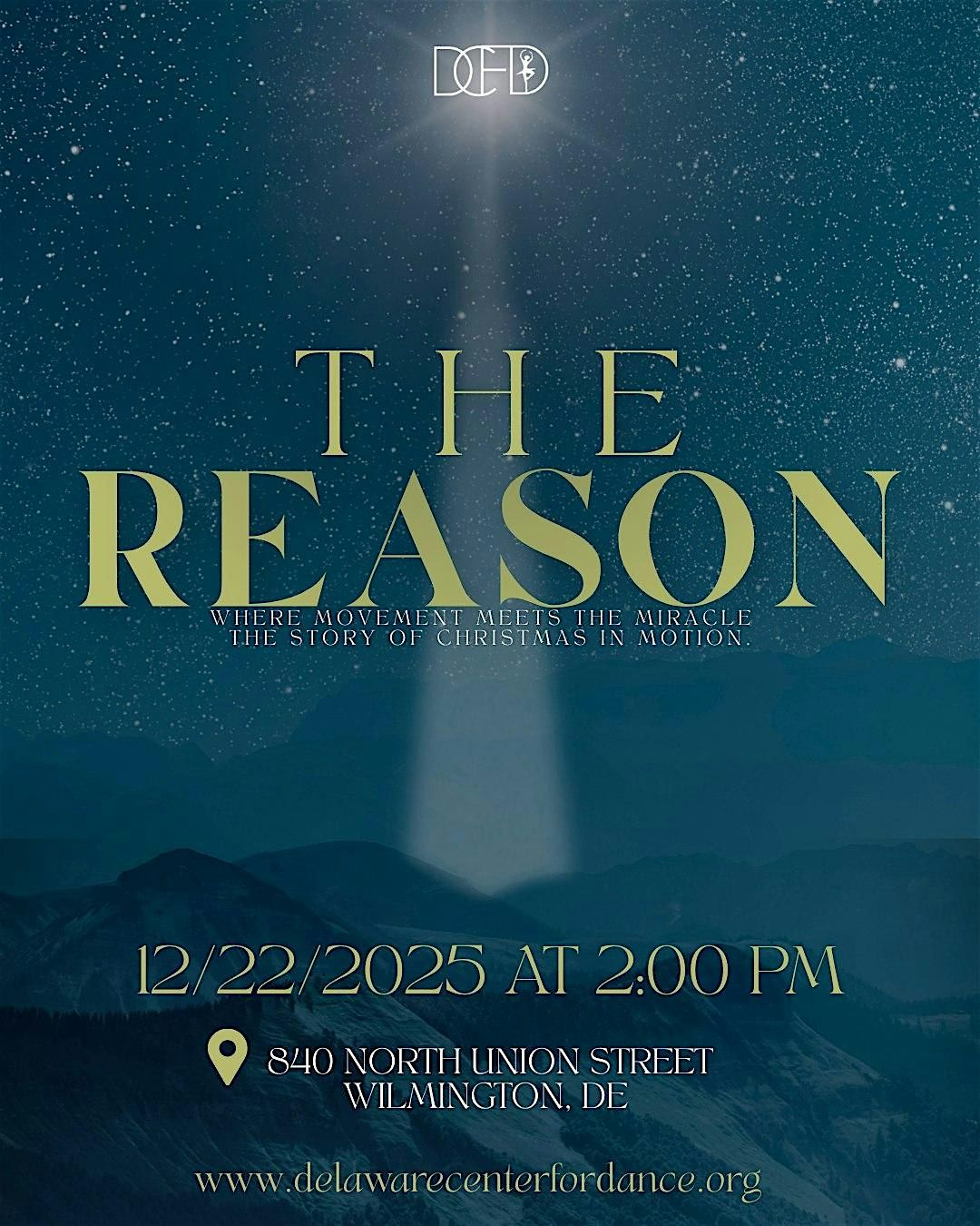 The Reason: Delaware Center for Dance Holiday Performance, 22 December | Event in Wilmington | AllEvents