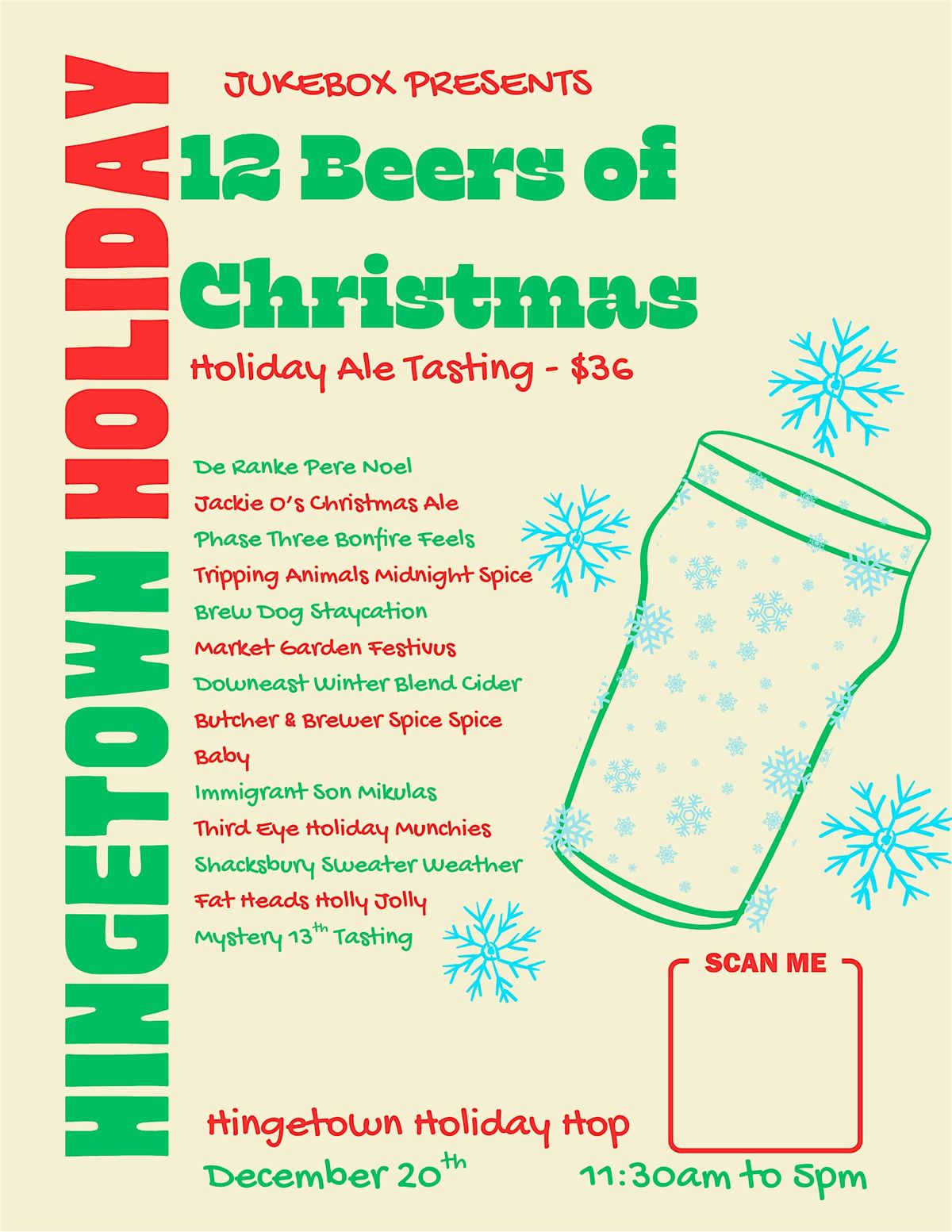 12 Beers* of Christmas, 20 December | Event in Cleveland | AllEvents