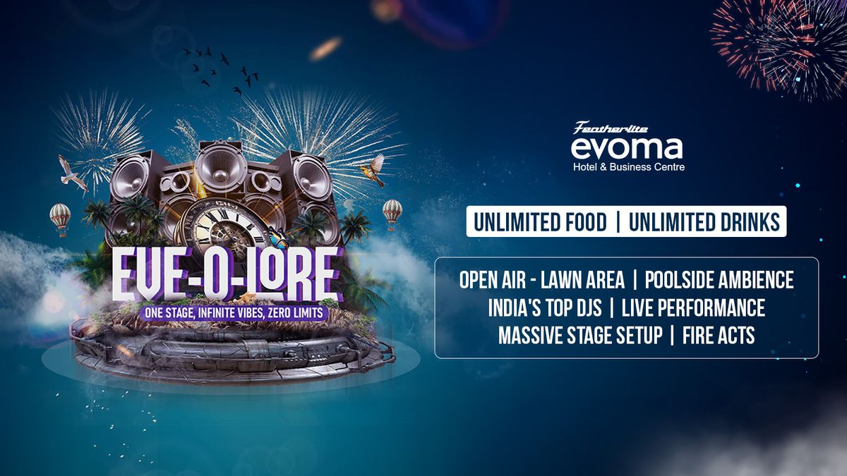 Eve-O-Lore 2026 : Biggest Open Air - Poolside New Year Eve Party., 31 December | Event in Bangalore | AllEvents