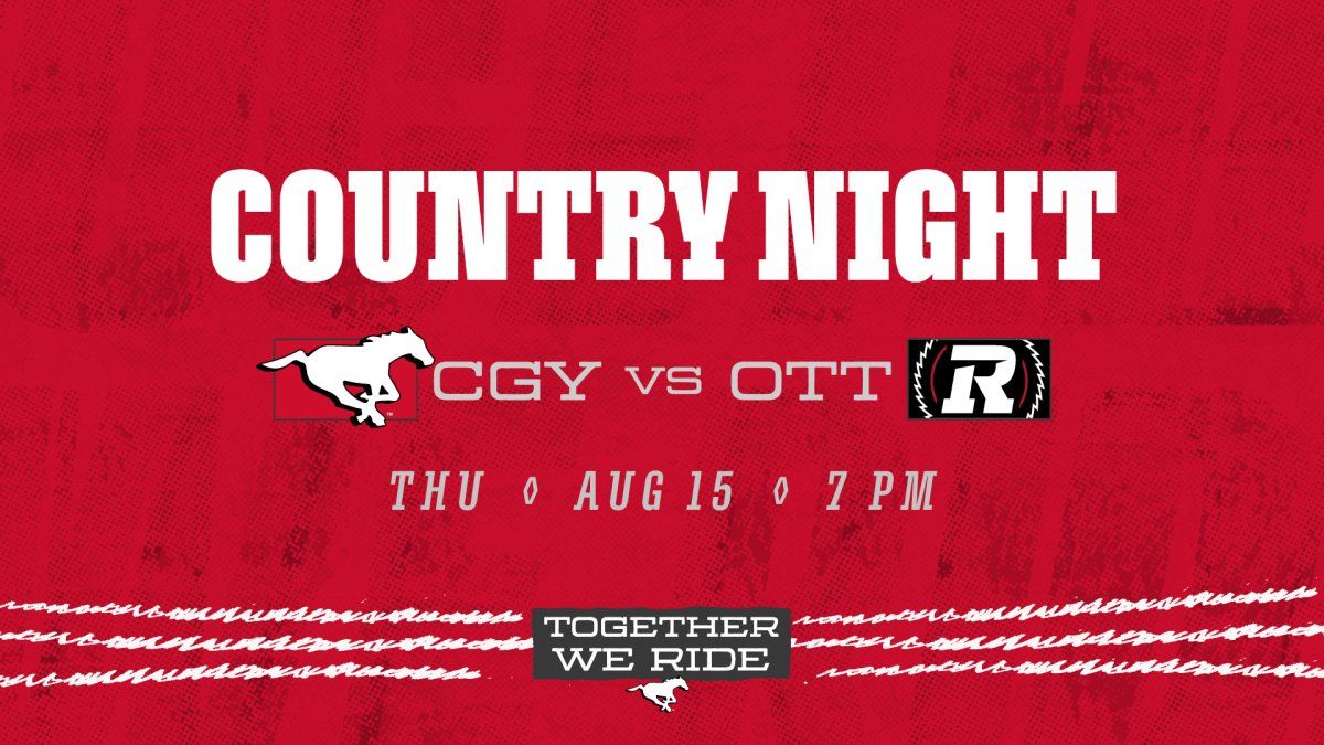 Calgary Stampeders at Ottawa REDBLACKS, 31 July | Event in Ottawa | AllEvents