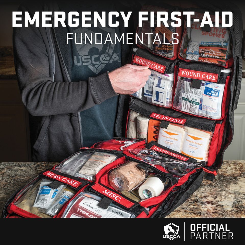 USCCA Emergency First Aid Fundamentals , Burke's Gun Shop,