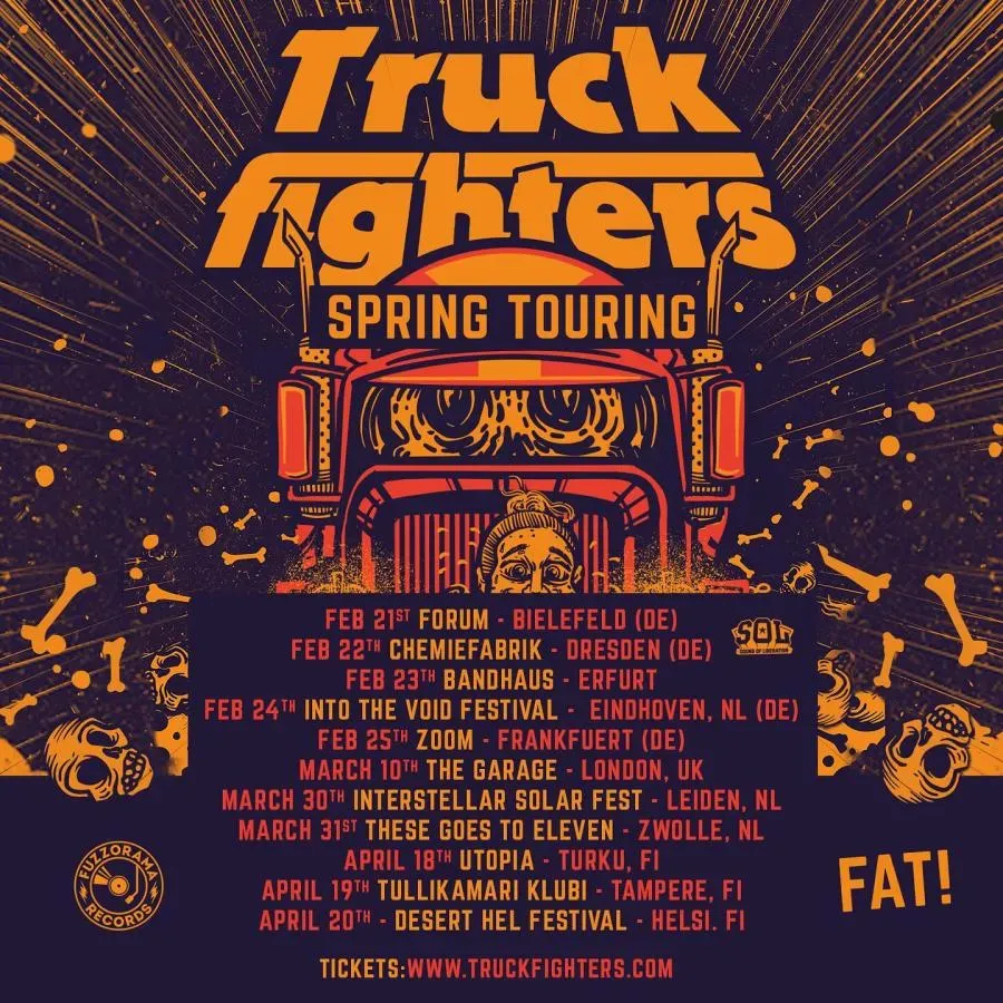 Truckfighters at The Pyramid Scheme, 24 August | Event in Grand Rapids | AllEvents