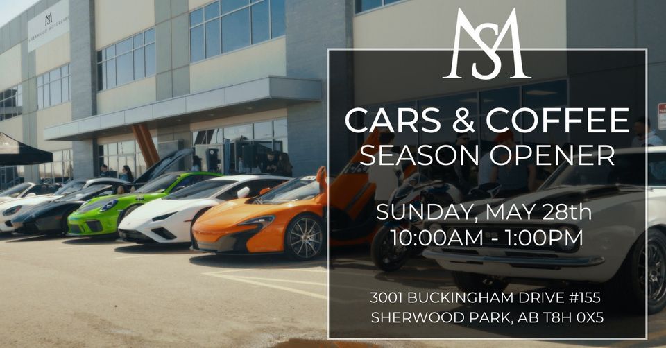 Cars & Coffee Season Opener, Sherwood Motorcars, Sherwood Park, 28 May