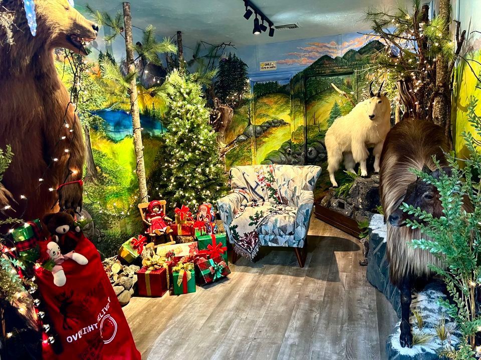A Visit From Santa In The Christmas Decorated &amp;quot;Wild Room&amp;quot;., Going Rogue ...