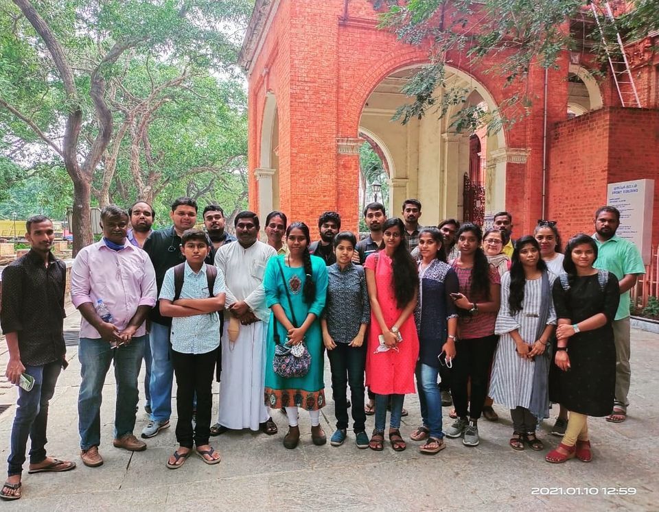 History tour at egmore museum, Egmore museum, Chennai, December 10 2022