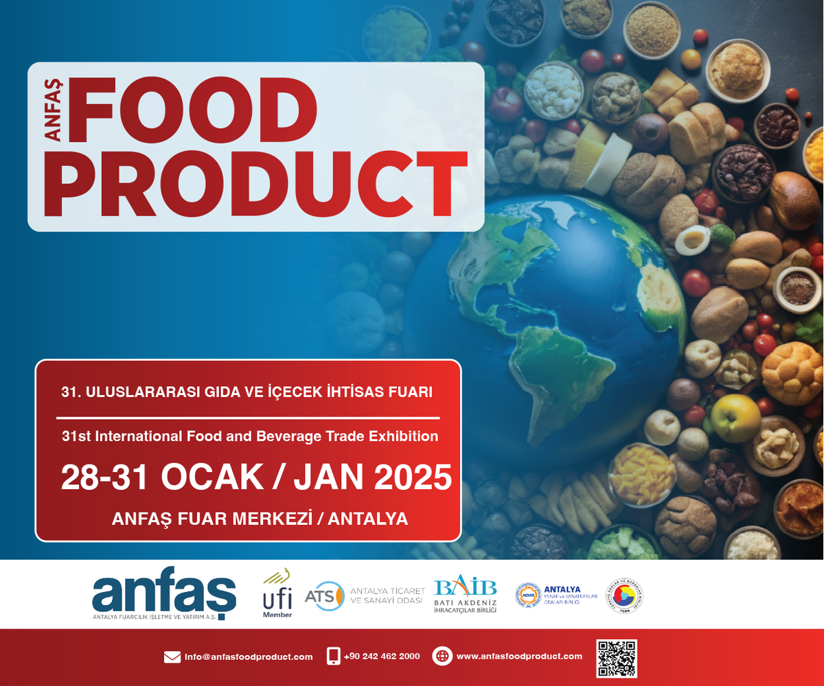 ANFAS FOOD PRODUCT EXHIBITION 2026, 10 February | Event in Antalya | AllEvents