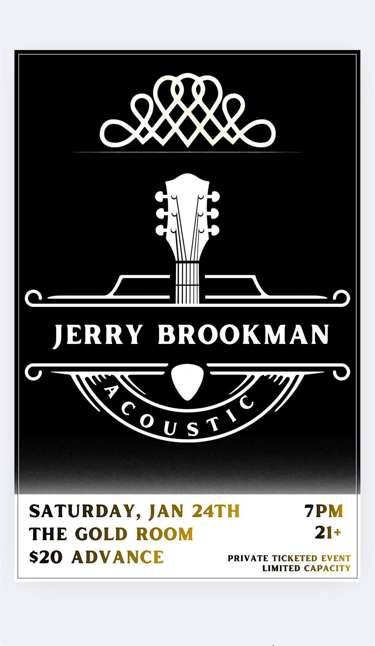 JERRY BROOKMAN STORYTELLERS, 24 January | Event in Westfield | AllEvents