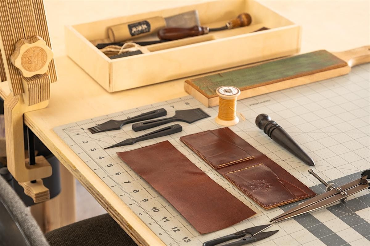 Leatherworking 101 - Make Your Own Wallet Workshop with Amano Goods, 12 December | Event in Los Angeles | AllEvents