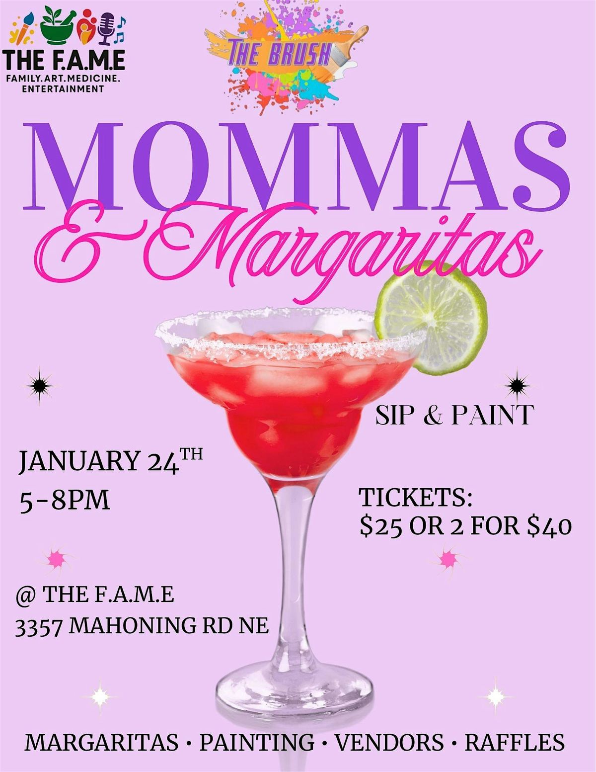 Mommas & Margaritas (Sip and Paint)