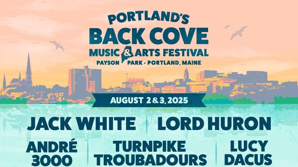 Back Cove Music and Arts Festival with Jack White, Turnpike Troubadours, Lucy Dacus and more (Sunday Pass), 3 August
