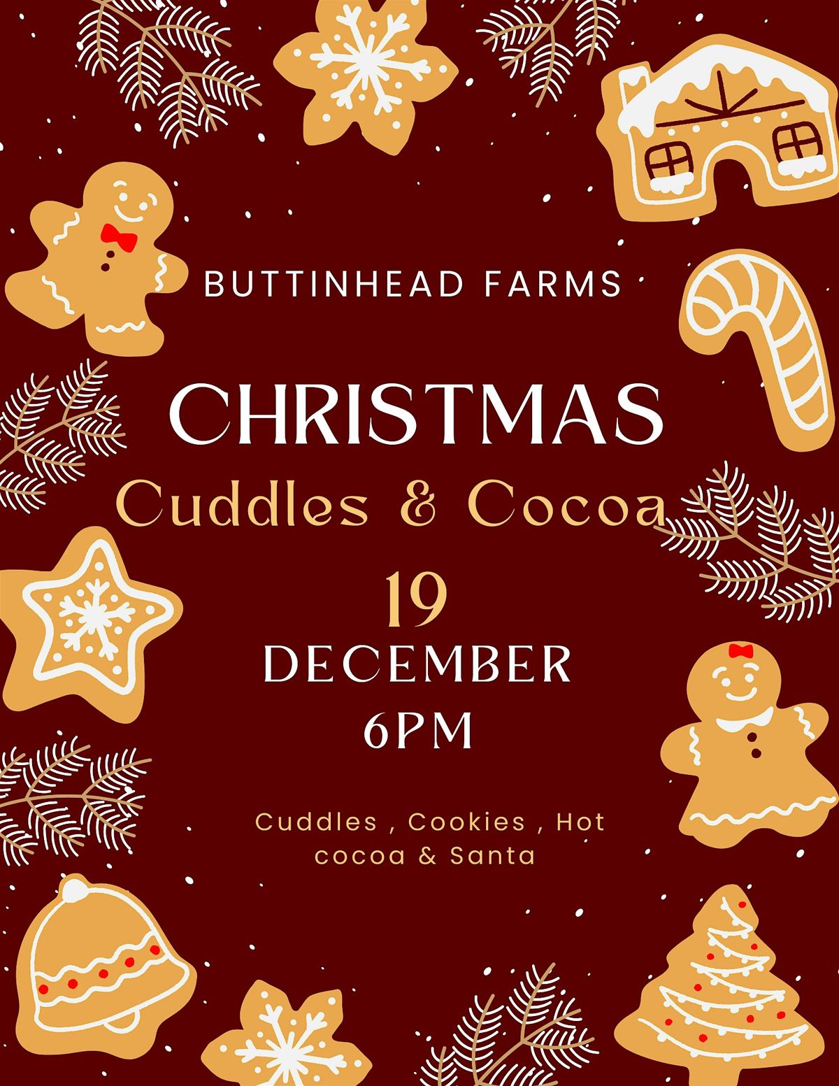 Cocoa & Cuddles, 19 December | Event in HUNLOCK CREEK | AllEvents