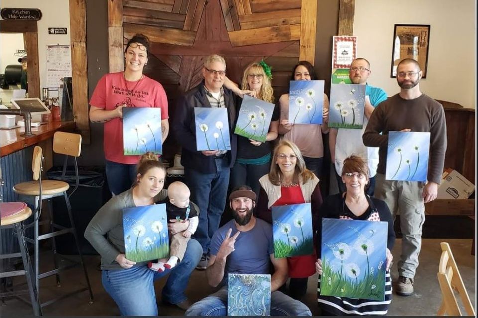 Valentines Special Paint Party at Rockhound, Rockhound Rock Shop