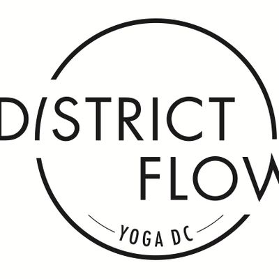 District Flow Yoga logo