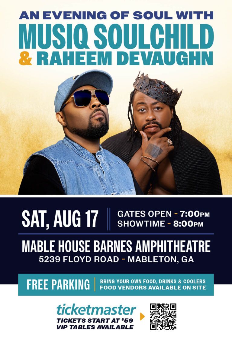 Raheem Devaughn at Mable House Amphitheatre, 19 July | Event in Mableton | AllEvents