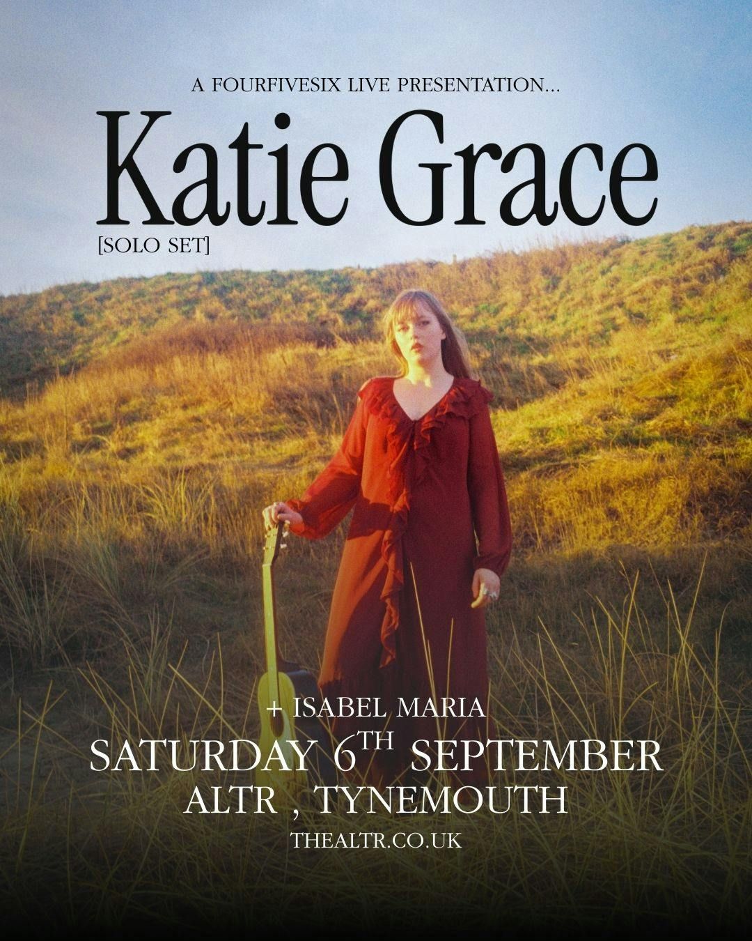 Katie Grace | Tynemouth, 6 September | Event in North Shields | AllEvents