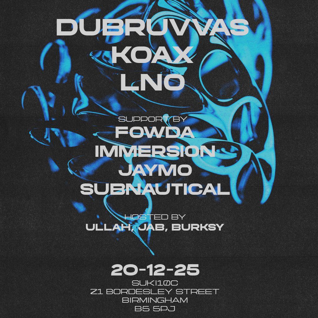 Zimma audio presents :TRANSPARENT AUDIO, 20 December | Event in Birmingham | AllEvents