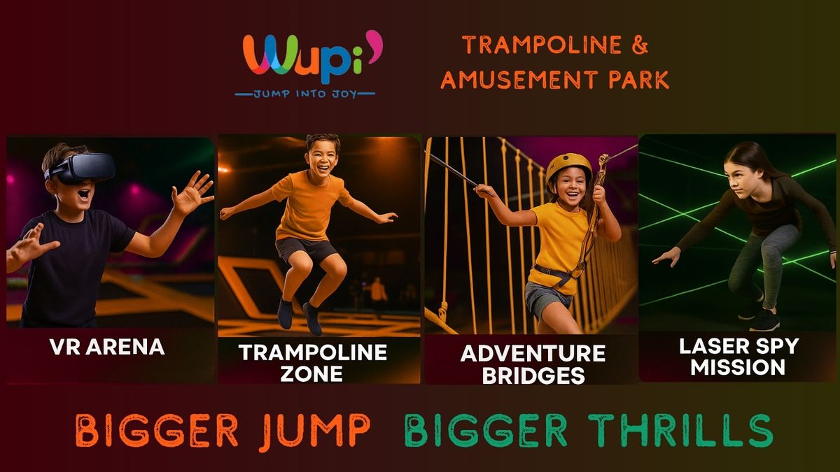 Wupi Trampoline and Amusement Park | Event in Gurgaon | AllEvents