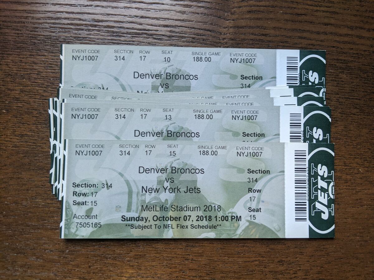 Denver Broncos at New York Jets at MetLife Stadium, 6 March | Event in East Rutherford | AllEvents