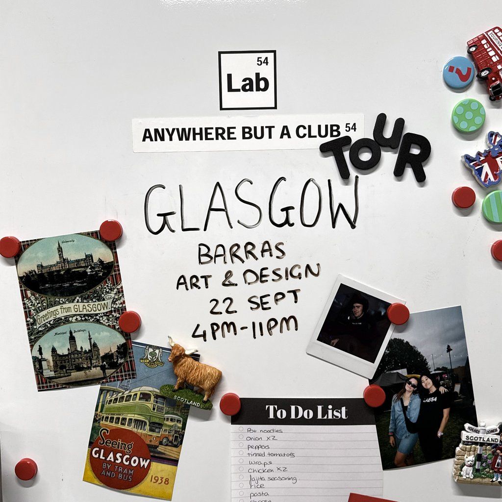 Lab54: Anywhere But A Club - Glasgow, 22 September | Event in Glasgow | AllEvents