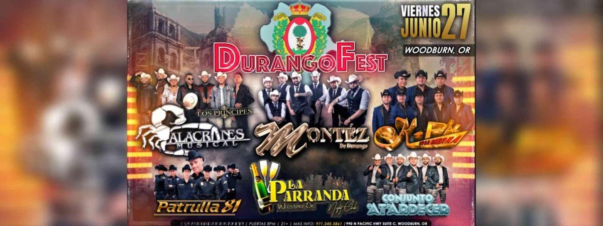 DURANGO FEST en Woodburn, 27 June | Event in Woodburn | AllEvents