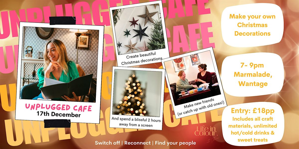 Christmas Unplugged Cafe, 17 December | Event in Wantage | AllEvents
