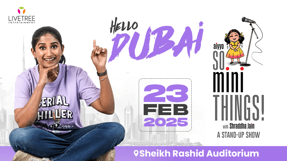 So Mini Things with Shraddha Jain in Dubai, 7 June | Event in Dubai | AllEvents