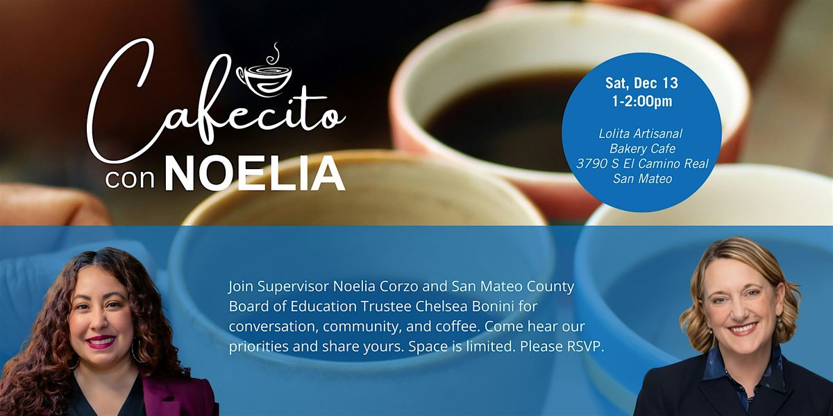 Cafecito con Noelia, 13 December | Event in San Mateo | AllEvents