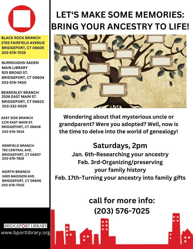 Black Rock Branch Librarys event, Black Rock Branch Library, Fairfield
