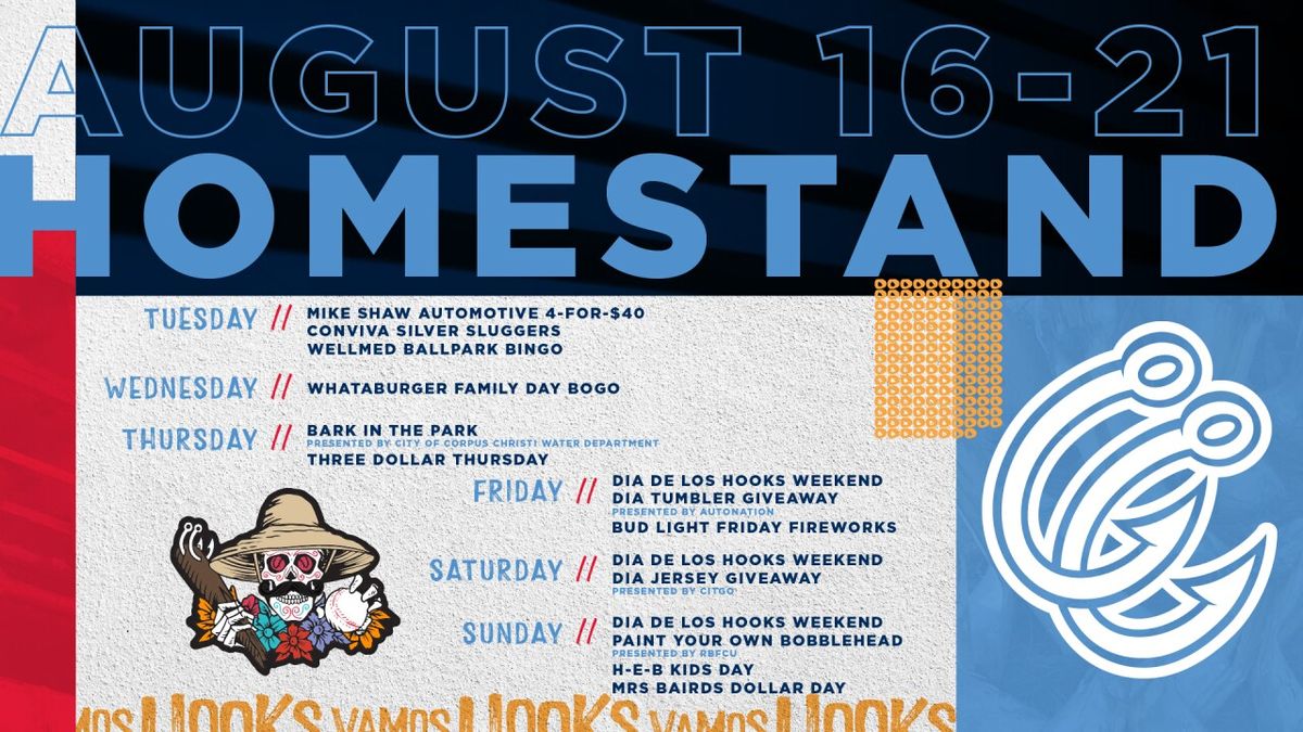 Parking Frisco RoughRiders at Corpus Christi Hooks, 19 August | Event in Corpus Christi | AllEvents