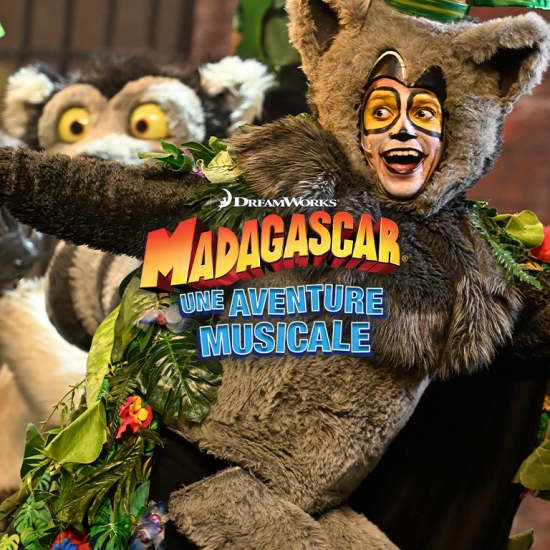 Madagascar, une aventure musicale DreamWorks au Théâtre du Gymnase, 18 October | Event in Paris | AllEvents
