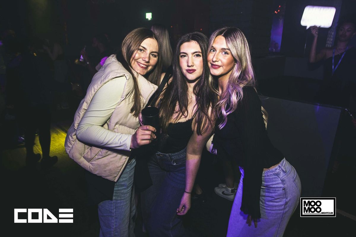 CODE Friday 3rd July At MooMoo!, 3 July | Event in Derby | AllEvents