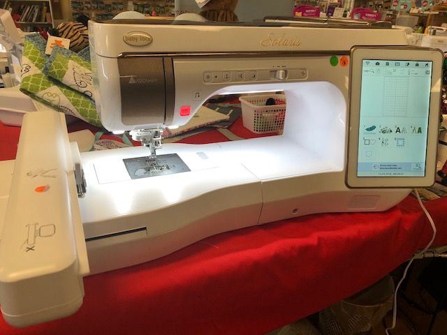 Accuquilt Spring Medley Table Runner , Ann's Sew-N-Vac, Clinton, March