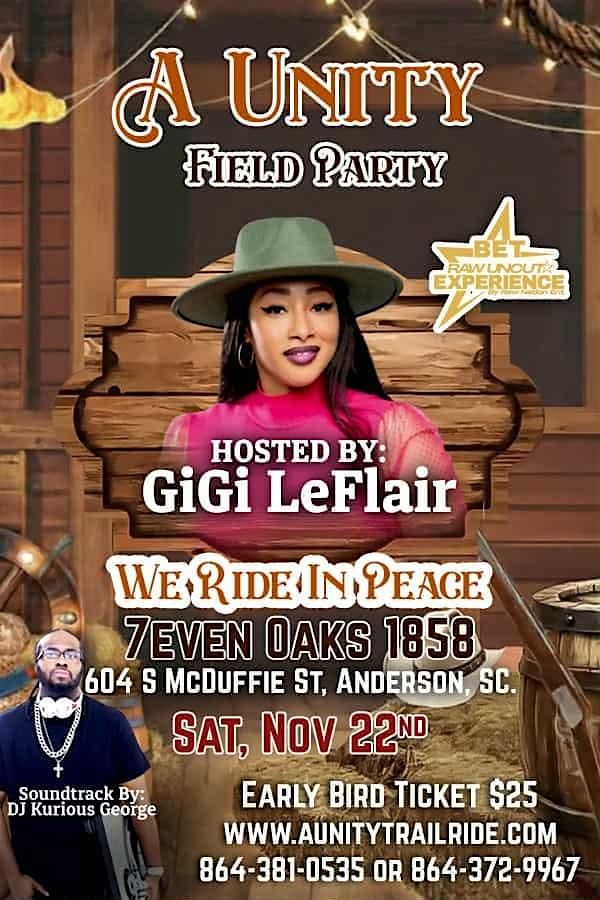 A Unity Trailride, 22 November | Event in Anderson | AllEvents