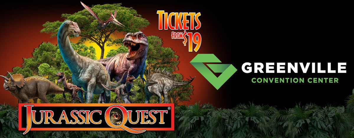 Jurassic Quest - Greenville | Event in Greenville | AllEvents
