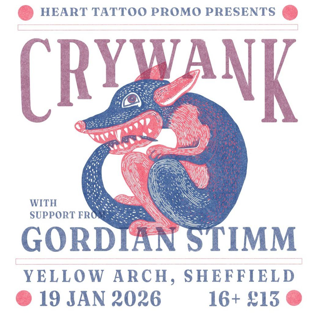 HT3: Crywank, 19 January | Event in Sheffield | AllEvents