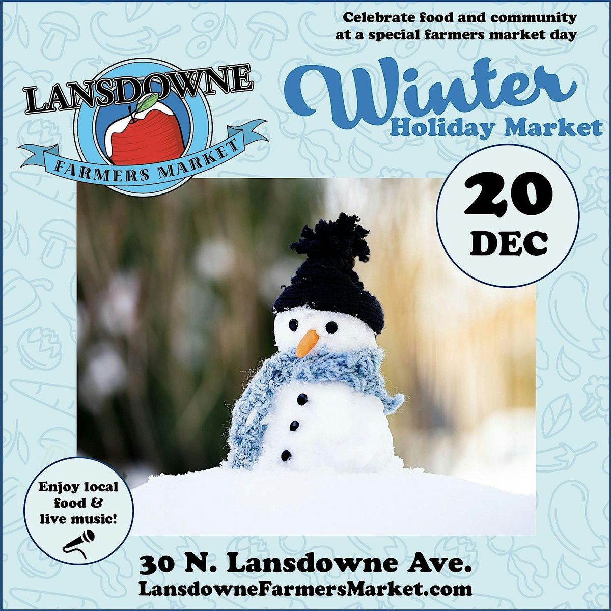 Lansdowne Winter Market - Holiday Market, 20 December | Event in Lansdowne | AllEvents